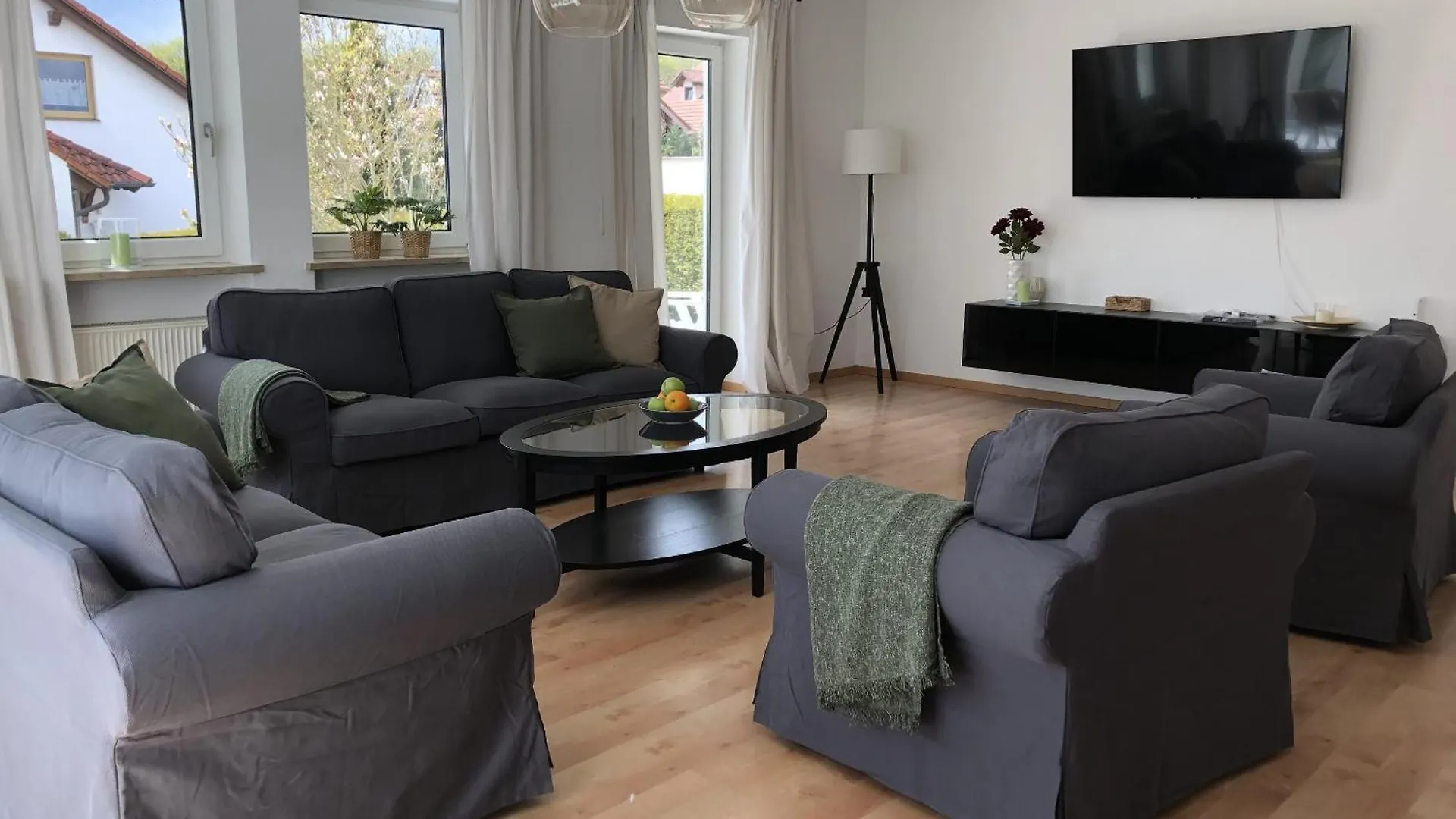 شقة Wohnung Am Kreuzberg Fuer 8 Personen Medlingen
